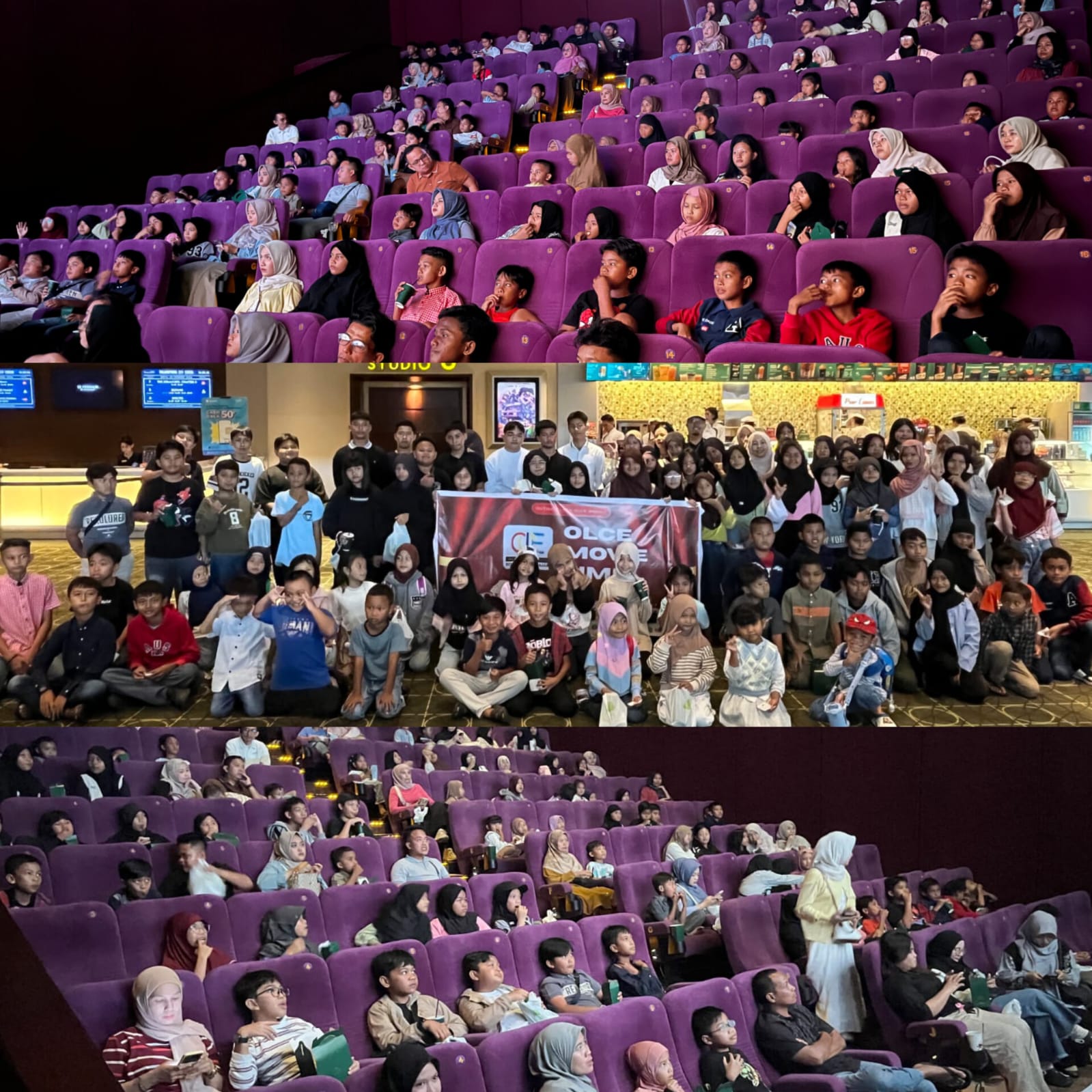 Outing Class OLCE Movie Time; 110 Orang Nikmati Papa Zola Movie di Cinema XXI
